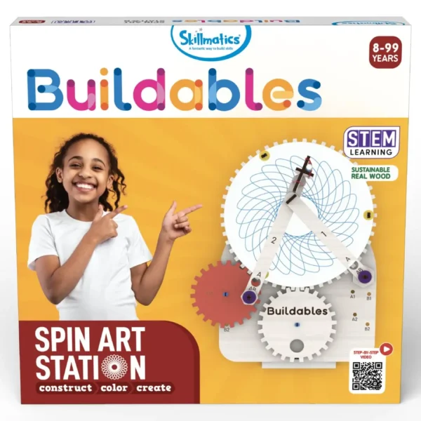 Skillmatics Spin Art Station: STEM Toy for Kids 8+