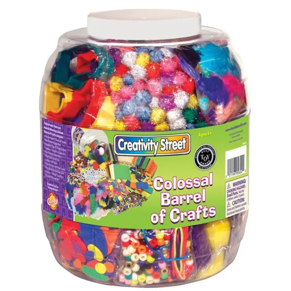 Colossal Barrel of Crafts Supplies