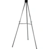 Lorell Telescoping Easel, 34" x 66", Black, Foldable - Image 2