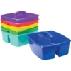 Storex Large Stackable Storage Caddy: 13.2" x 11.2" x 10.8" - Image 2