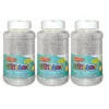 Creative Arts Silver Glitter, 1 lb Bottle, 3 Pack - Image 2