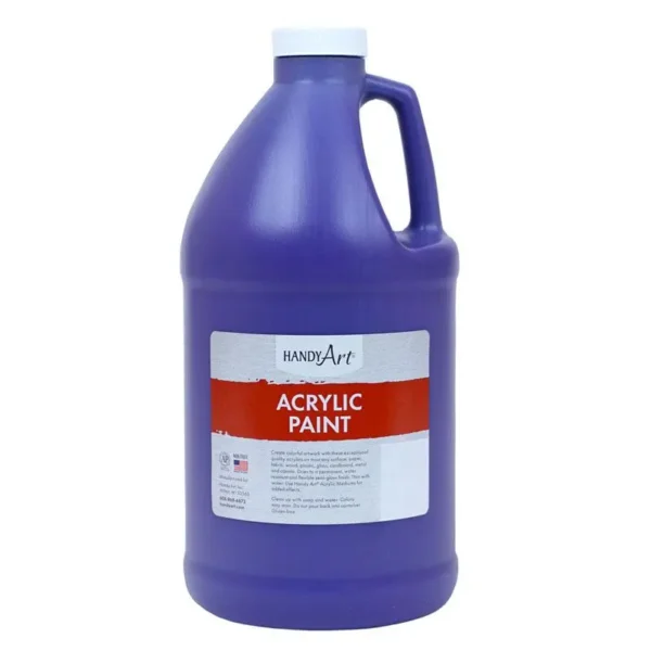 Violet Acrylic Paint, Half Gallon