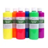 Fluorescent Tempera Paint Set, 6 Colors, Pint - Image 2