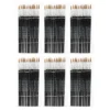 Water Color Paint Brushes: 12 per Set, Black Handle, 6 Sets - Image 2