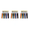 Creative Arts Stubby Flat Brushes, Assorted, 10/Pack - Image 2