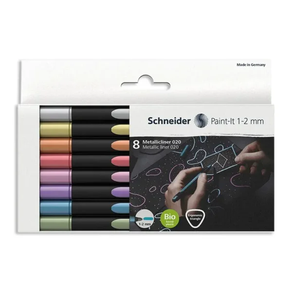 Paint-It 020 Metallic Liners 8 Colors