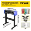 VEVOR 28" Vinyl Cutter with Adjustable Settings - Image 6