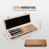 VEVOR Wood Lathe Chisel Set, 3 PCS, Carbide Blades - Image 3