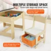 VEVOR Kids Table & Chair Set with Storage - Image 2