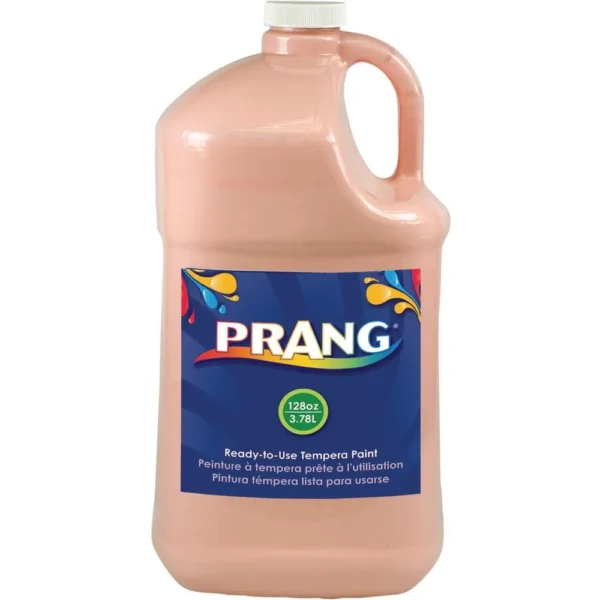 Prang Liquid Tempera Paint, Peach, 1 Gallon