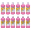 Little Masters Tempera Paint, Pink, 12-Pack - Image 2