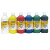 Little Masters Washable Tempera Paint, Pint, 6-Color Kit - Image 2