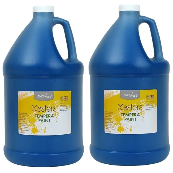 Little Masters Tempera Paint, Blue, 2 Gallons