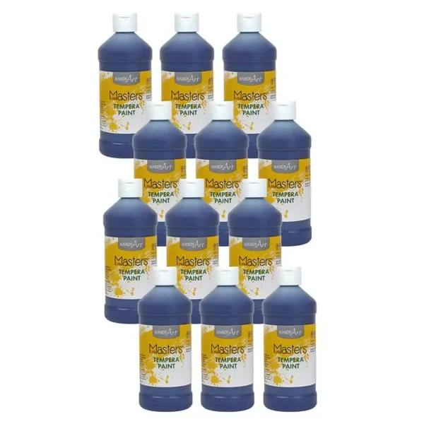 Little Masters Tempera Paint, Violet, 12-Pack