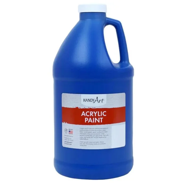 Ultra Blue Acrylic Paint - Half Gallon