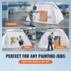 VEVOR Portable Paint Booth - 10x7x6ft Spray Shelter for DIY and Professional Projects - Image 4