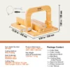 VEVOR Adjustable Soap Cutter: Bamboo & Stainless Steel - Image 6